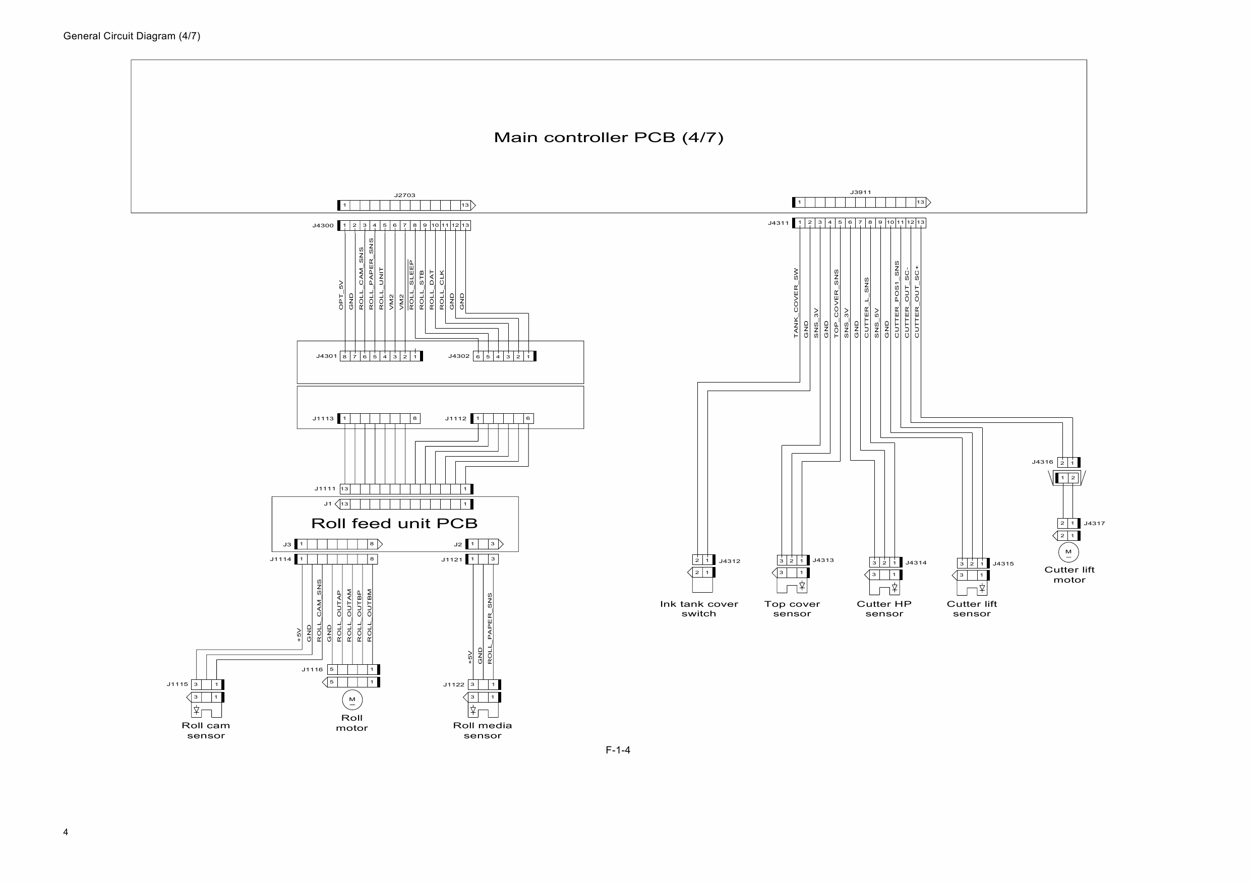 Canon ImagePROGRAF iPF5100 Circuit Diagram-6